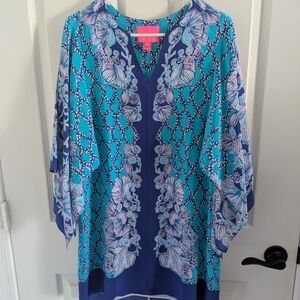 Lilly Pulitzer Shalynn Silk Caftan Dress
